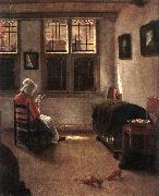 Reading Woman dg Pieter Janssens